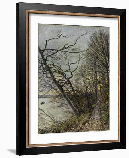 Le Bois de Roches, Veneux-Nadon-Alfred Sisley-Framed Giclee Print