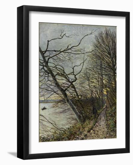 Le Bois de Roches, Veneux-Nadon-Alfred Sisley-Framed Giclee Print