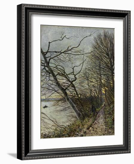 Le Bois de Roches, Veneux-Nadon-Alfred Sisley-Framed Giclee Print