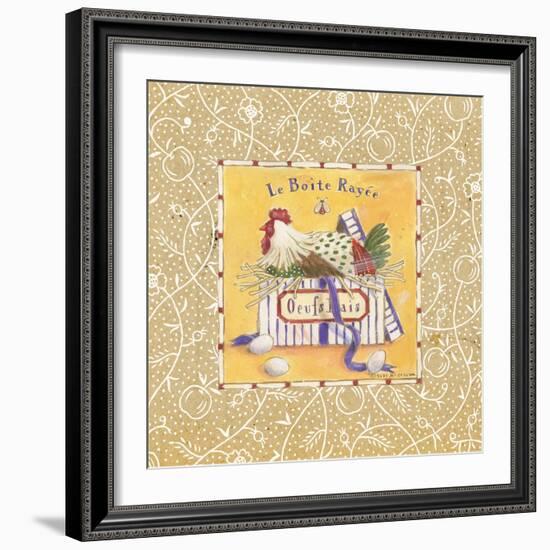 Le Boite Rayee-Sudi Mccollum-Framed Art Print