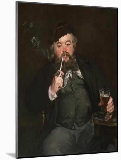 Le Bon Bock, 1873 (Oil on Canvas)-Edouard Manet-Mounted Giclee Print