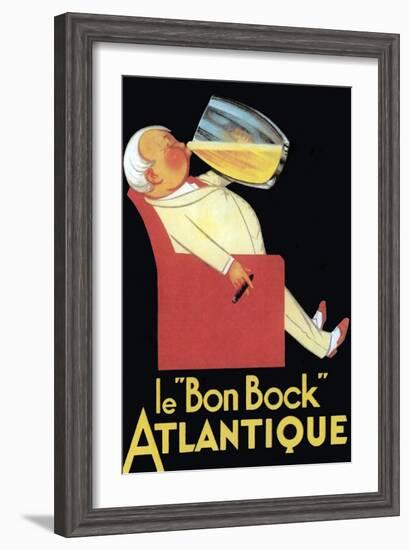 Le Bon Bock Atlantique--Framed Giclee Print