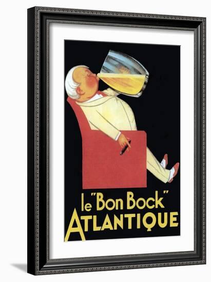 Le Bon Bock Atlantique--Framed Giclee Print