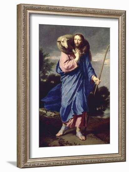 Le Bon Pasteur-Philippe De Champaigne-Framed Giclee Print