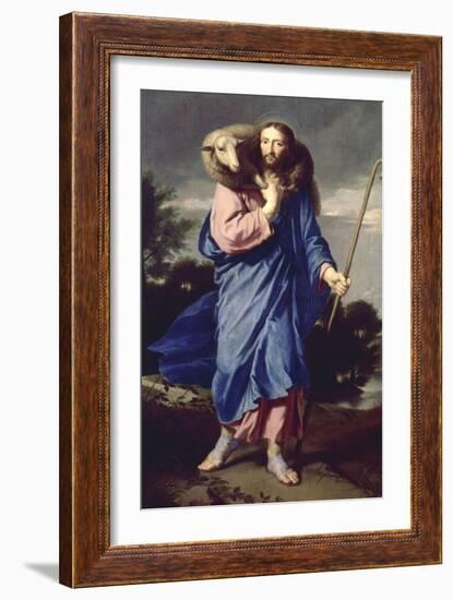 Le Bon Pasteur-Philippe De Champaigne-Framed Giclee Print