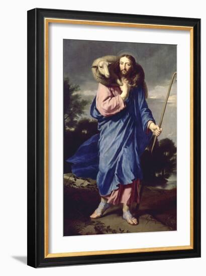 Le Bon Pasteur-Philippe De Champaigne-Framed Giclee Print