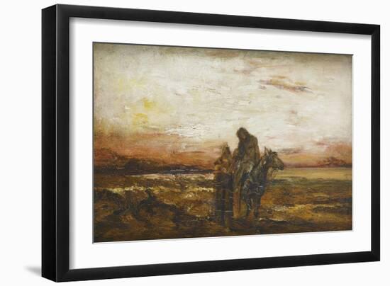 Le bon Samaritain-Gustave Moreau-Framed Giclee Print