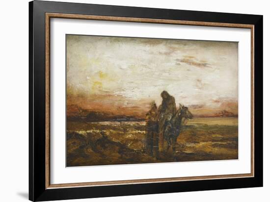 Le bon Samaritain-Gustave Moreau-Framed Giclee Print