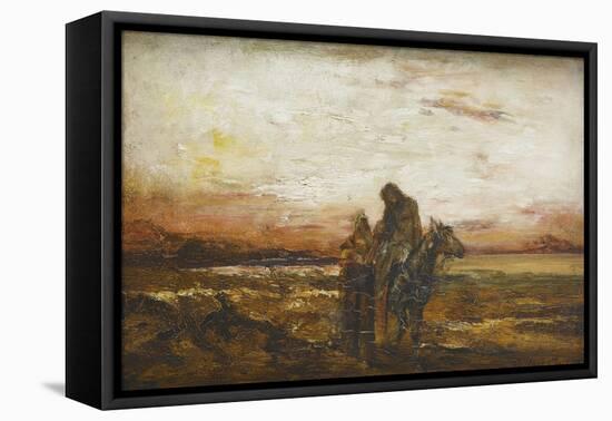 Le bon Samaritain-Gustave Moreau-Framed Premier Image Canvas