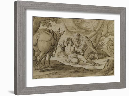 Le bon Samaritain-Hans von Aachen-Framed Giclee Print
