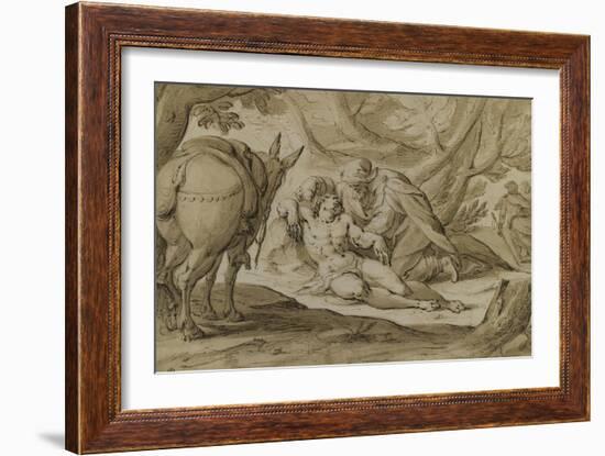 Le bon Samaritain-Hans von Aachen-Framed Giclee Print