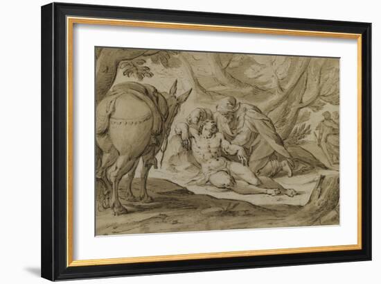 Le bon Samaritain-Hans von Aachen-Framed Giclee Print