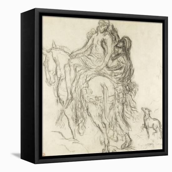 Le Bon Samaritain-Gustave Moreau-Framed Premier Image Canvas