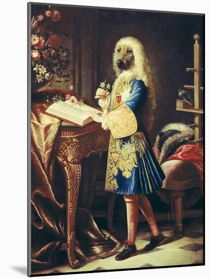 Le Botaniste de Versailles-Thierry Poncelet-Mounted Premium Giclee Print