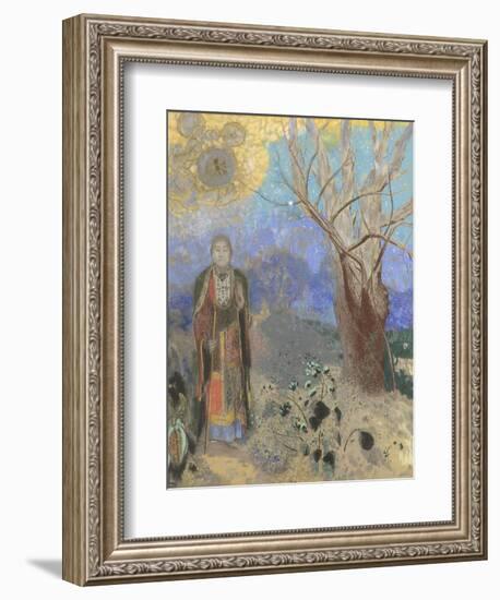 Le Bouddha-Odilon Redon-Framed Giclee Print