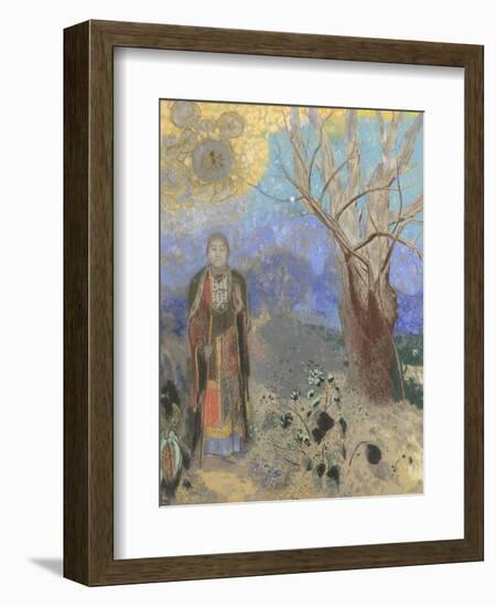 Le Bouddha-Odilon Redon-Framed Giclee Print