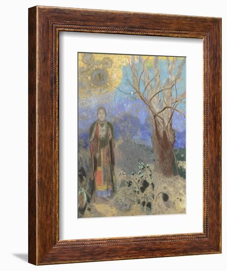 Le Bouddha-Odilon Redon-Framed Giclee Print