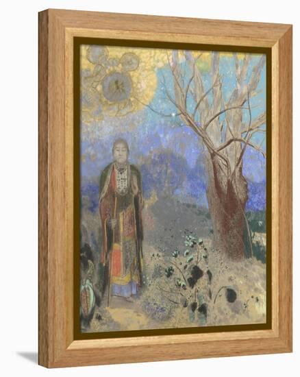 Le Bouddha-Odilon Redon-Framed Premier Image Canvas