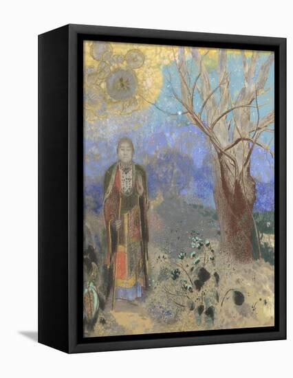 Le Bouddha-Odilon Redon-Framed Premier Image Canvas