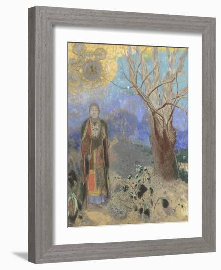 Le Bouddha-Odilon Redon-Framed Giclee Print