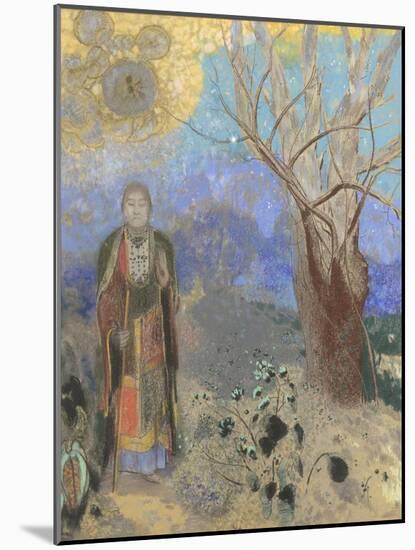 Le Bouddha-Odilon Redon-Mounted Giclee Print