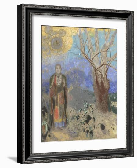 Le Bouddha-Odilon Redon-Framed Giclee Print