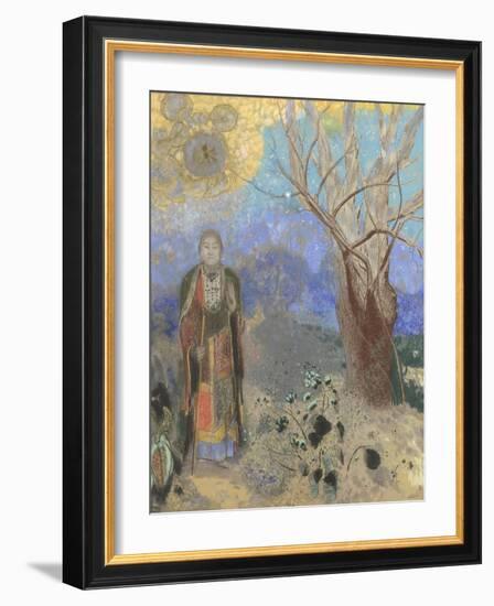 Le Bouddha-Odilon Redon-Framed Giclee Print