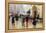 Le Boulevard des Capucines et le Théâtre du Vaudeville-Jean Béraud-Framed Premier Image Canvas