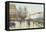 Le Boulevard Pereire, Paris-Eugene Galien-Laloue-Framed Premier Image Canvas