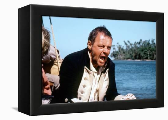 Le Bounty by Roger Donaldson with Anthony Hopkins, 1984 (photo)-null-Framed Stretched Canvas