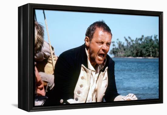 Le Bounty by Roger Donaldson with Anthony Hopkins, 1984 (photo)-null-Framed Stretched Canvas