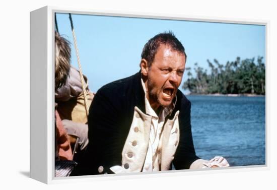 Le Bounty by Roger Donaldson with Anthony Hopkins, 1984 (photo)-null-Framed Stretched Canvas