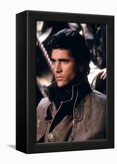 Le Bounty by Roger Donaldson with Mel Gibson, 1984 (photo)-null-Framed Stretched Canvas