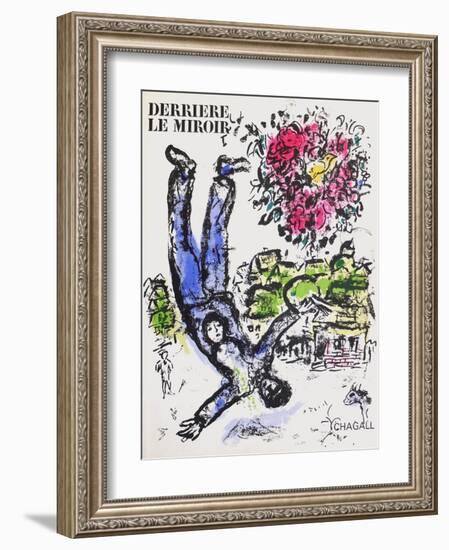 Le Bouquet De L'Artiste-Marc Chagall-Framed Premium Edition