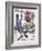 Le Bouquet De L'Artiste-Marc Chagall-Framed Premium Edition