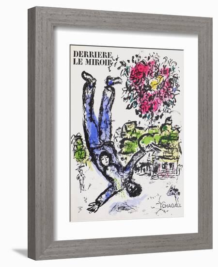 Le Bouquet De L'Artiste-Marc Chagall-Framed Premium Edition