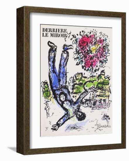 Le Bouquet De L'Artiste-Marc Chagall-Framed Premium Edition