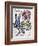 Le Bouquet De L'Artiste-Marc Chagall-Framed Premium Edition