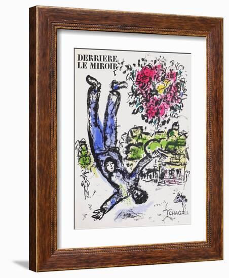 Le Bouquet De L'Artiste-Marc Chagall-Framed Premium Edition