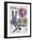 Le Bouquet De L'Artiste-Marc Chagall-Framed Premium Edition