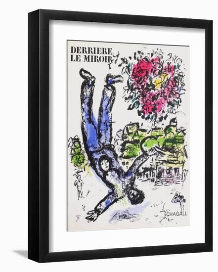 Le Bouquet De L'Artiste-Marc Chagall-Framed Premium Edition