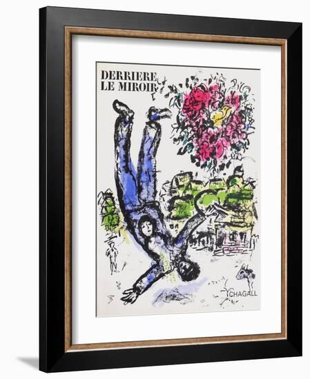 Le Bouquet De L'Artiste-Marc Chagall-Framed Premium Edition