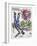 Le Bouquet De L'Artiste-Marc Chagall-Framed Premium Edition