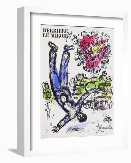 Le Bouquet De L'Artiste-Marc Chagall-Framed Premium Edition