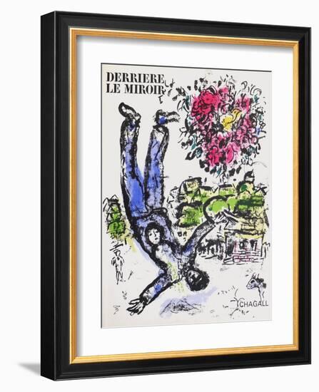 Le Bouquet De L'Artiste-Marc Chagall-Framed Premium Edition