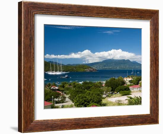 Le Bourg, Iles Des Saintes, Terre de Haut, Guadeloupe, West Indies, French Caribbean, France-Sergio Pitamitz-Framed Photographic Print