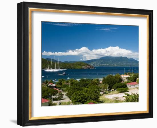 Le Bourg, Iles Des Saintes, Terre de Haut, Guadeloupe, West Indies, French Caribbean, France-Sergio Pitamitz-Framed Photographic Print