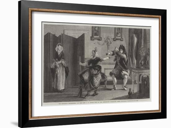 Le Bourgeois Gentilhomme-Charles Robert Leslie-Framed Giclee Print