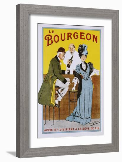 Le Bourgeon Poster-Robert Allouard-Framed Giclee Print