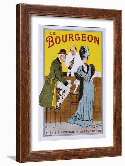 Le Bourgeon Poster-Robert Allouard-Framed Giclee Print